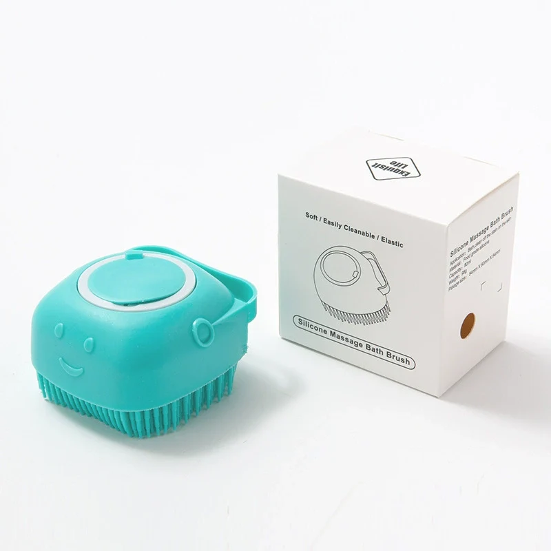 Pet Bath Massage Brush Cat and Dog Miracle Baby Sponge Filling Liquid Bath Brush Give Dogs and Cats a Bath All Products