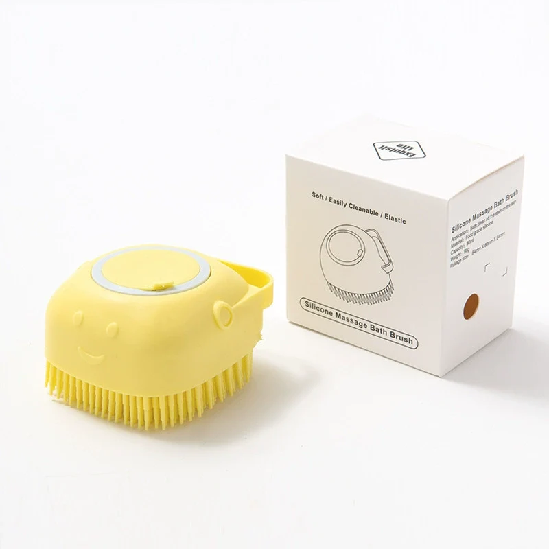 Pet Bath Massage Brush Cat and Dog Miracle Baby Sponge Filling Liquid Bath Brush Give Dogs and Cats a Bath All Products
