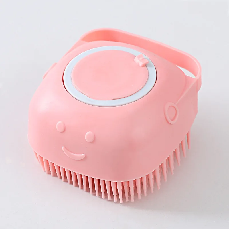 Pet Silicone Bath Brush Functional Beauty Brush Massage Pet Hair Remover Dog Comb Pet Dog Grooming Supplies Pet Accessories