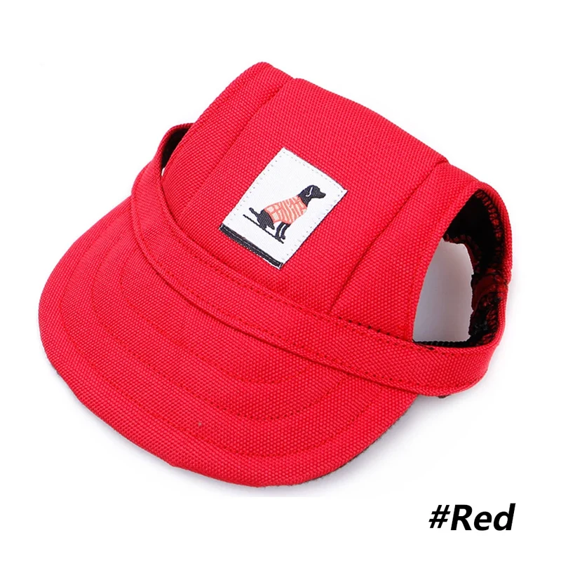 Pet Hat with Ear Holes Adjustable Baseball Cap for Large Medium Small Dogs Summer Dog Cap Sun Hat Outdoor Hiking Pet Products