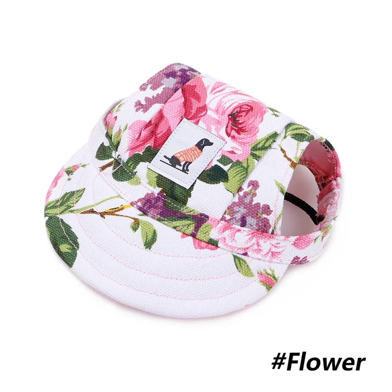 Pet Hat with Ear Holes Adjustable Baseball Cap for Large Medium Small Dogs Summer Dog Cap Sun Hat Outdoor Hiking Pet Products