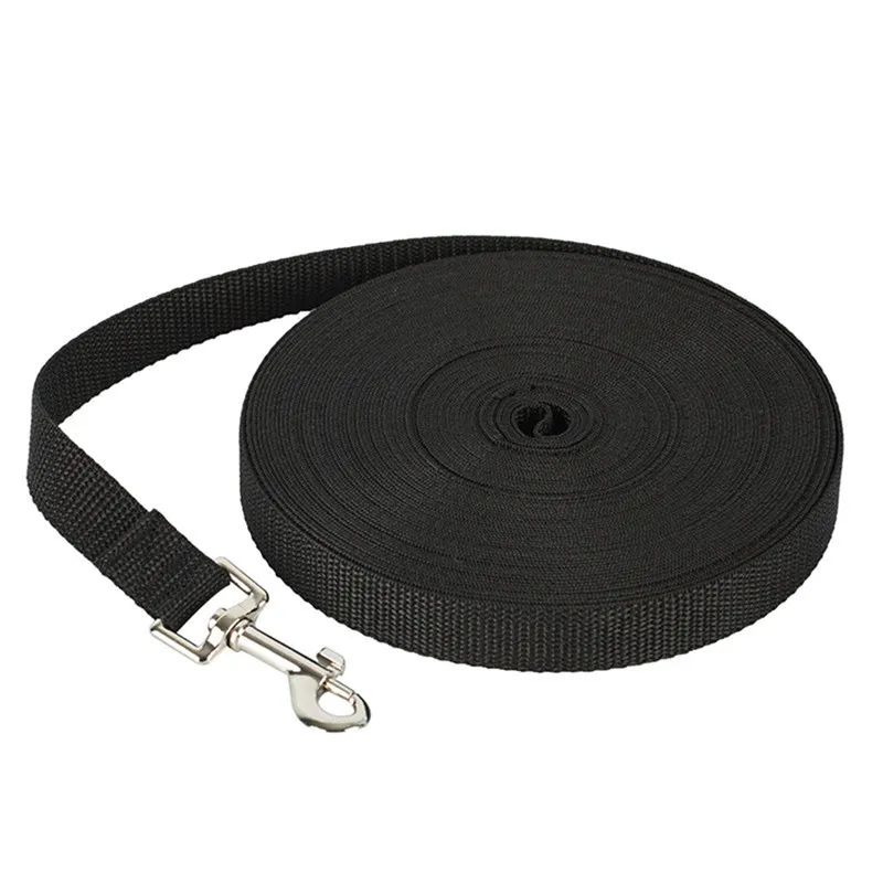 Nylon Dog Training Leashes Walking Pet Leash Long Lanyard Traction Rope for Small Large Dogs 1.5M 1.8M 3M 4.5M 6M 10M Lead Item