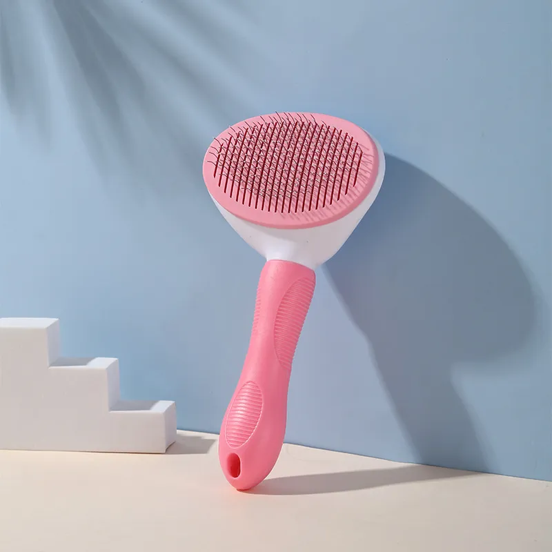 Pet Hair Remover Dog Brush Cat Comb Animal Grooming Tools Dogs Accessories Cat Supplies Stainless Steel Beauty Massage Comb
