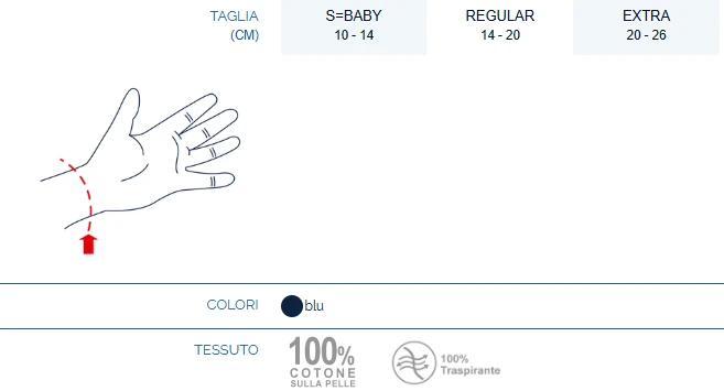 Pavis Immobilizzatore Del Polso Cod. 036