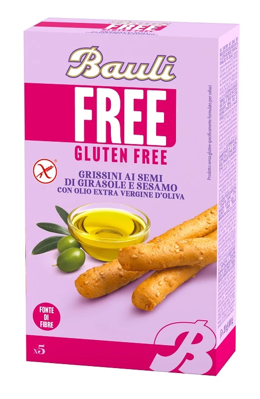 Bauli Free Grissini Semi Girasole E Sesamo 100g