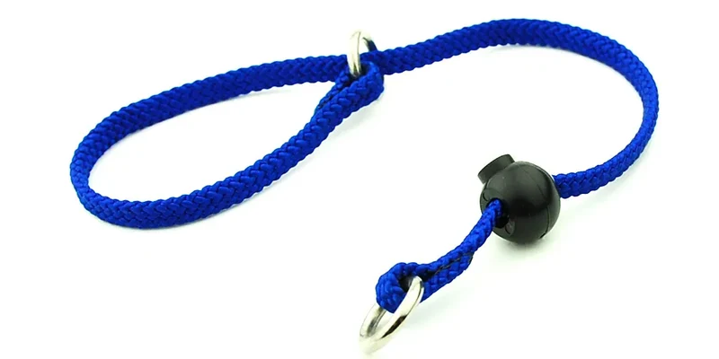 Dog Pinch Collar Pet Adjustable Knitting Nylon Collar with Control Buckle Necklace for Small Medium Large dogs Pet Supplies