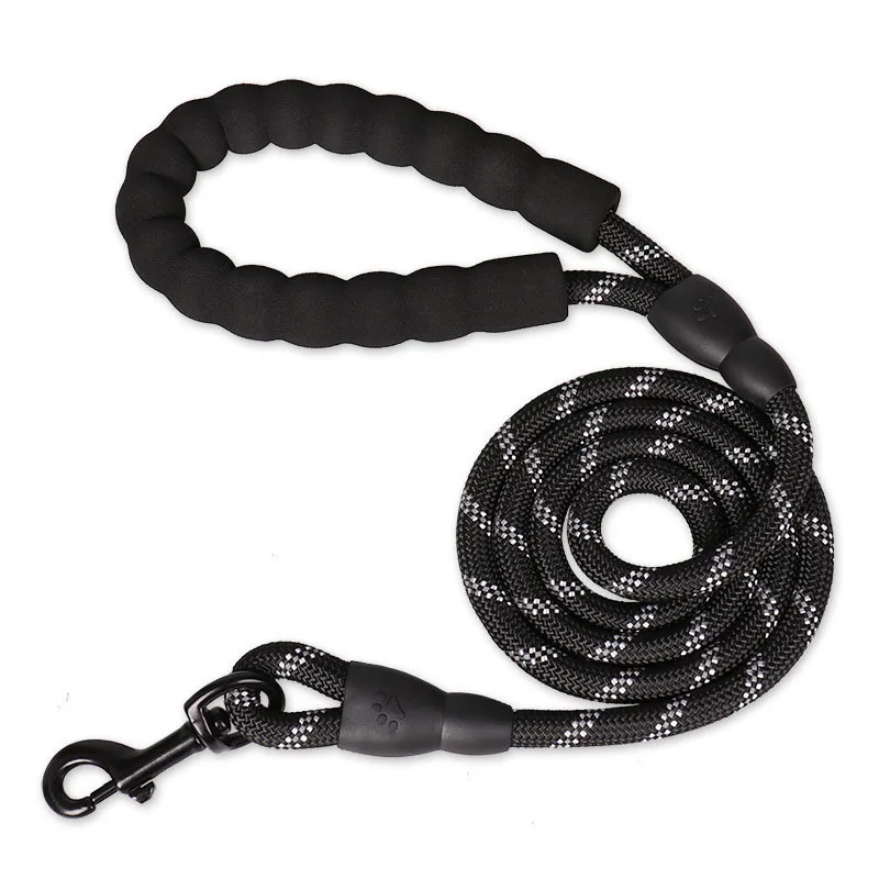 1.5m Pet Leash with Reflective & Comfortable Padded Handle for Small, Medium and Large Dogs