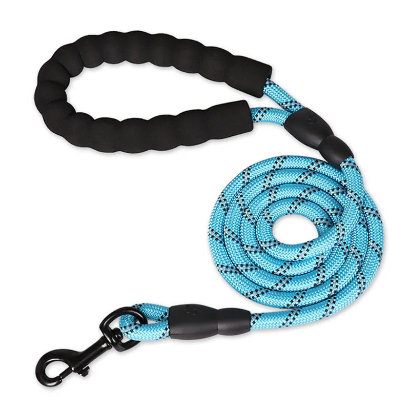 1.5m Pet Leash with Reflective & Comfortable Padded Handle for Small, Medium and Large Dogs