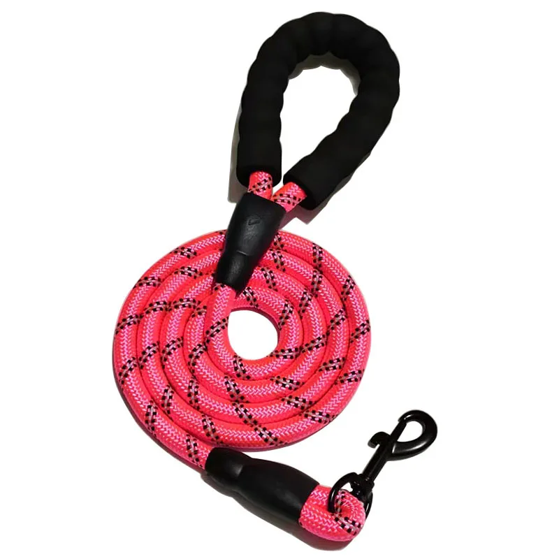 Pet Dog Reflective Towing Rope Dog Rope Dog Chain Round Rope Butler Hand Towing Strap