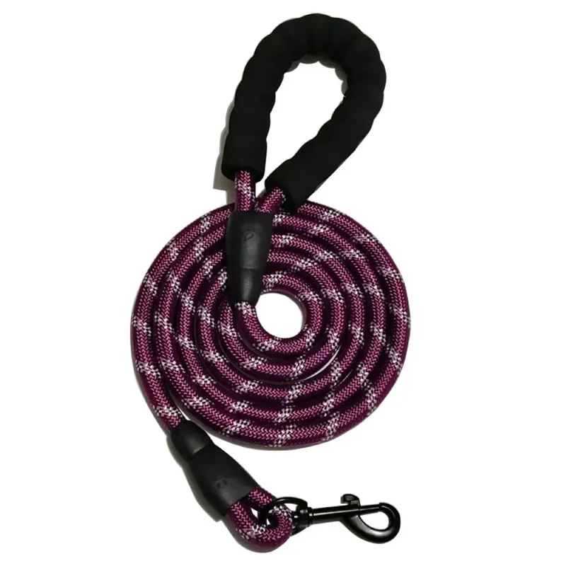 Pet Dog Reflective Towing Rope Dog Rope Dog Chain Round Rope Butler Hand Towing Strap