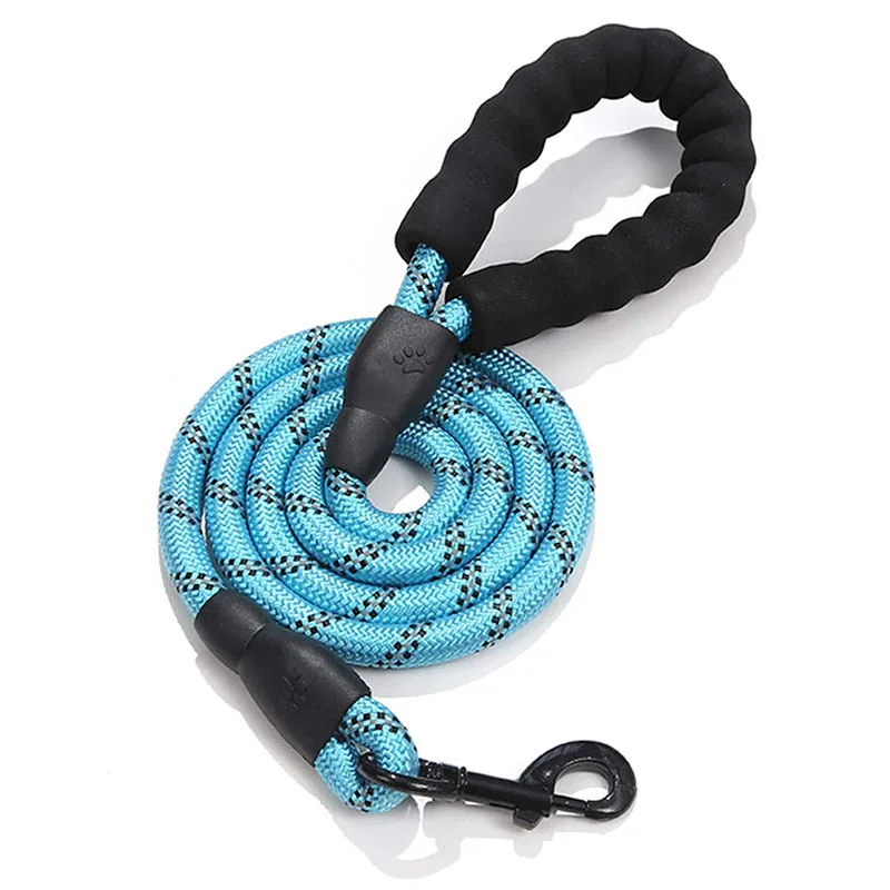Pet Dog Reflective Towing Rope Dog Rope Dog Chain Round Rope Butler Hand Towing Strap