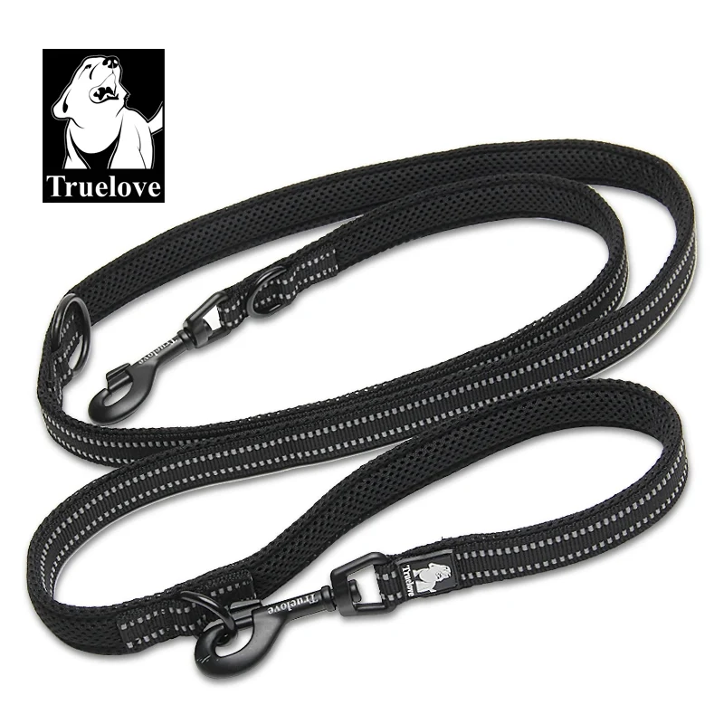 Truelove Multifunctional Dog Hand Holding Rope Double-Ended Traction Rope Hand Holding Rope Dog Leash Crossbody Pet Supplies Running Dog Leash
