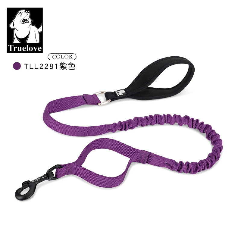 Truelove Dog Hand Holding Rope Explosion-Proof Okinawa Dog Chain with Golden Retriever Medium Large Dog Buffer Elastic String Dog Leash