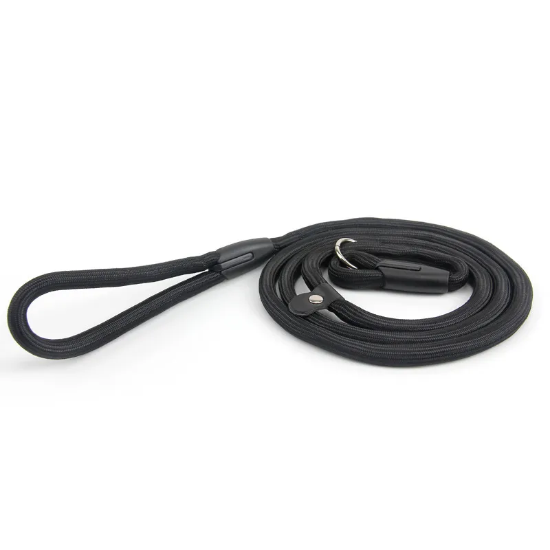 Dog Leash Strong Nylon dog collar Labrador French bulldog Harness Leash Reflective Leash Training Safety Dog Leashes Ropes 0.6cm