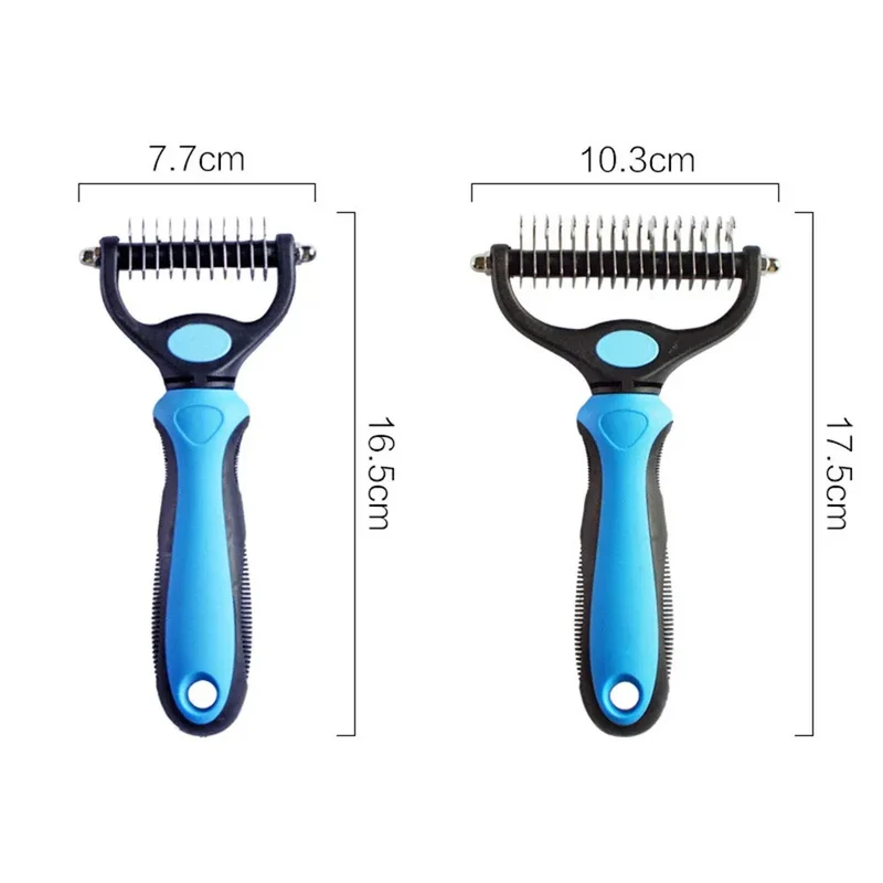 Dog Brush Pet Hair Remover Cat Comb For Cats Dogs Long Hair Short Hair Pet Grooming Care Brush Remove Undercoat Dog Accessories