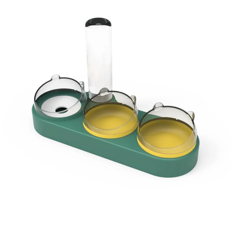 New Dog Bowl High-capacity Cat Dog Feeder Bowl Food Bowl Multi Functional Automatic Drinking Water Small Cat Dog Pet Supplies