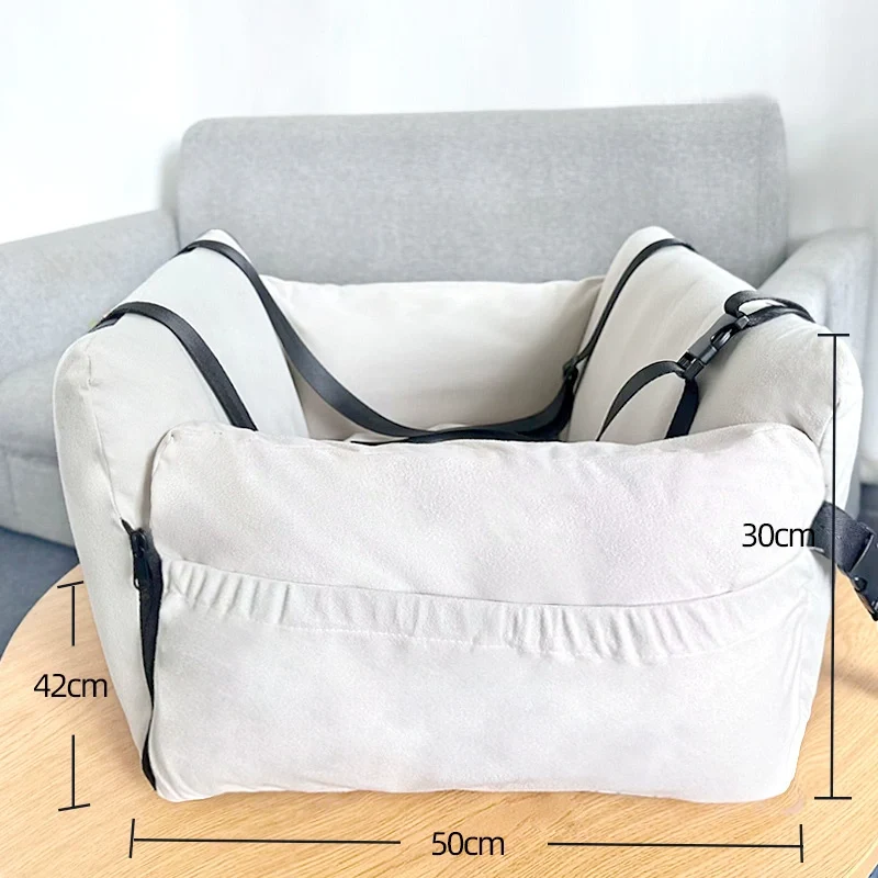 Pet Dog Car Seat Safety Cushion Car Kennel Car Outing Handy Gadget Front and Rear Row Central Control Anti-Dirty Pad