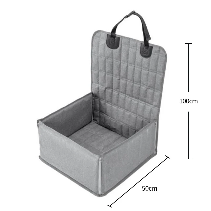 Pet Dog Car Seat Safety Cushion Car Kennel Car Outing Handy Gadget Front and Rear Row Central Control Anti-Dirty Pad