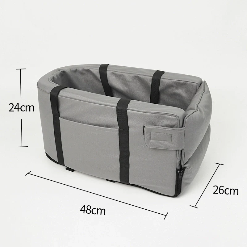 Pet Dog Car Seat Safety Cushion Car Kennel Car Outing Handy Gadget Front and Rear Row Central Control Anti-Dirty Pad