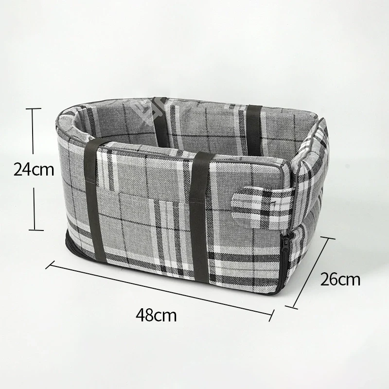 Pet Dog Car Seat Safety Cushion Car Kennel Car Outing Handy Gadget Front and Rear Row Central Control Anti-Dirty Pad