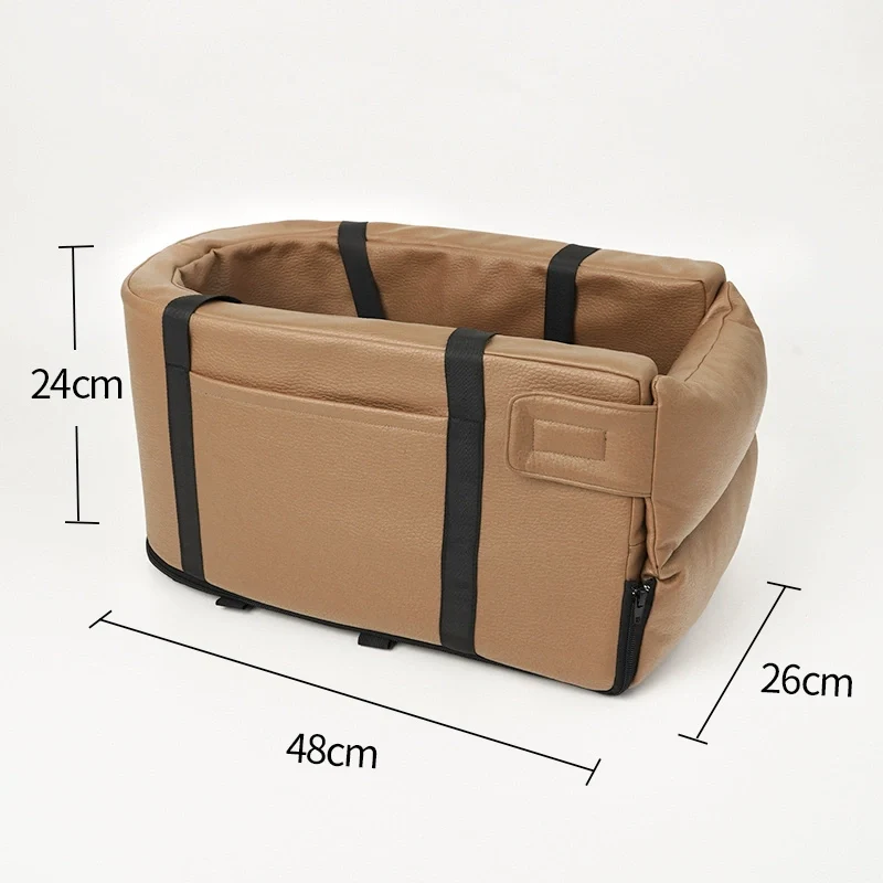 Pet Dog Car Seat Safety Cushion Car Kennel Car Outing Handy Gadget Front and Rear Row Central Control Anti-Dirty Pad