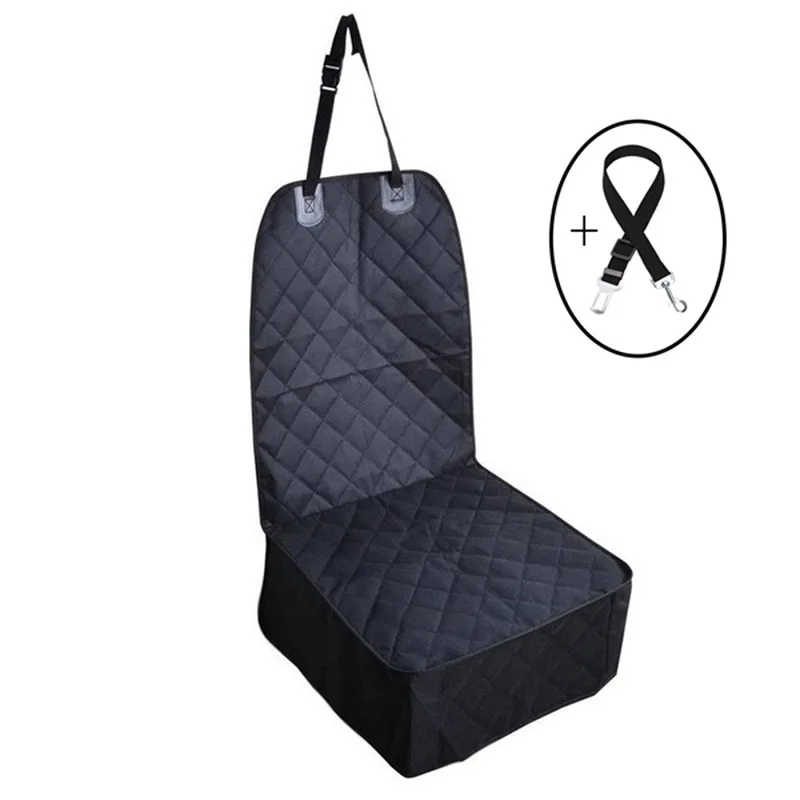 Dog Car Seat Cover Waterproof Car Front Row Pet Cushion For Dogs In The Car Trunk Cover Mats Dog Car Rear Back Protector