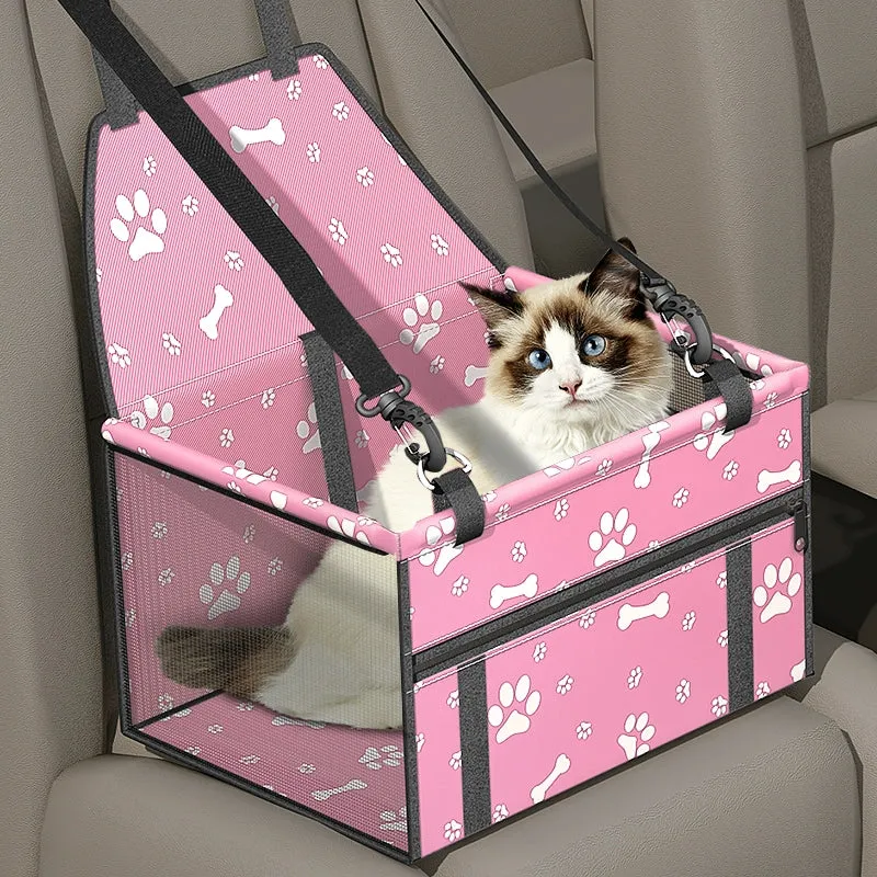 Dog Car Mat Seat Pet Car Safety Cat Ride Handy Gadget Car Kennel Anti-Dirty Bag Special Cushion