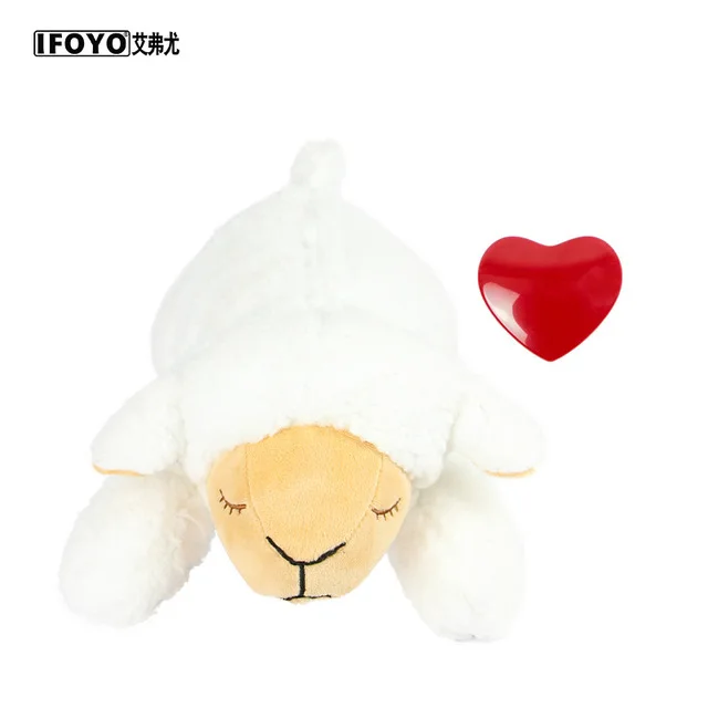 Pet Heartbeat Puppy Behavioral Training Dog Plush Pet Comfortable Snuggle Anxiety Relief Sleep Aid Doll Durable Drop Ship