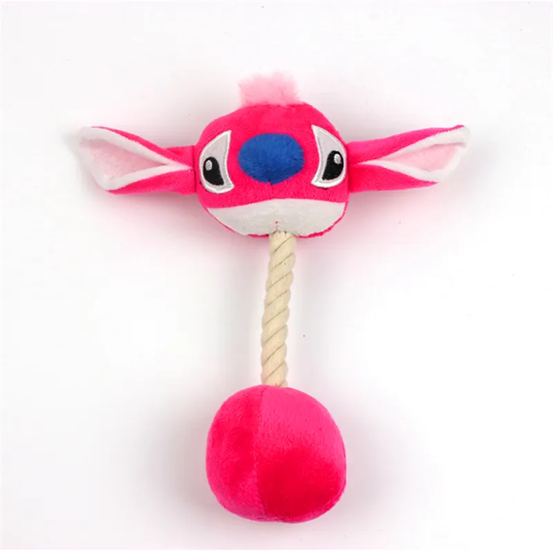 Dog Squeak Sounding Plush Toy Dog Molar-tooth Soothing Training Toy Puppy Cat Toys Interact Training Supplies Pet Toys
