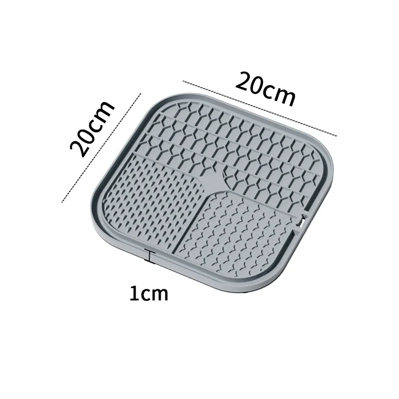 Popo Licking Mat Slow Feeding Bowl Dog Bowl Cat Pet Puppy Anti-Choke Silicone Toy Small Size Dogs Food Plate Food Basin