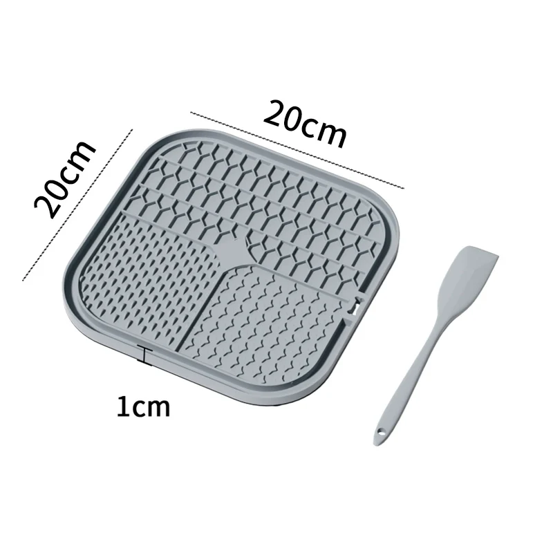 Popo Licking Mat Slow Feeding Bowl Dog Bowl Cat Pet Puppy Anti-Choke Silicone Toy Small Size Dogs Food Plate Food Basin