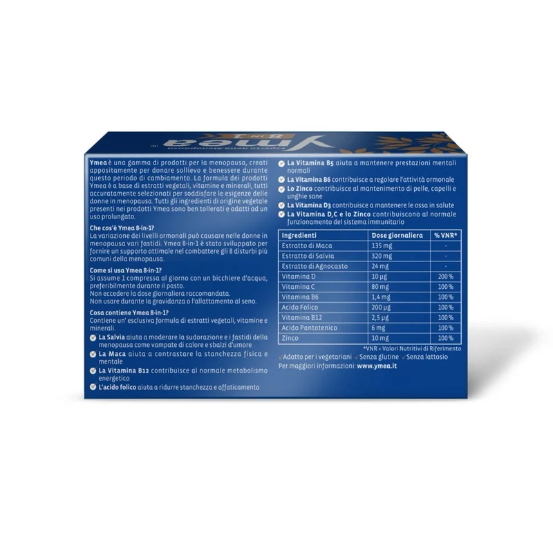 Ymea 8 In 1 30 Compresse - Integratore Benessere Femminile