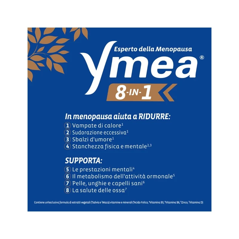 Ymea 8 In 1 30 Compresse - Integratore Benessere Femminile
