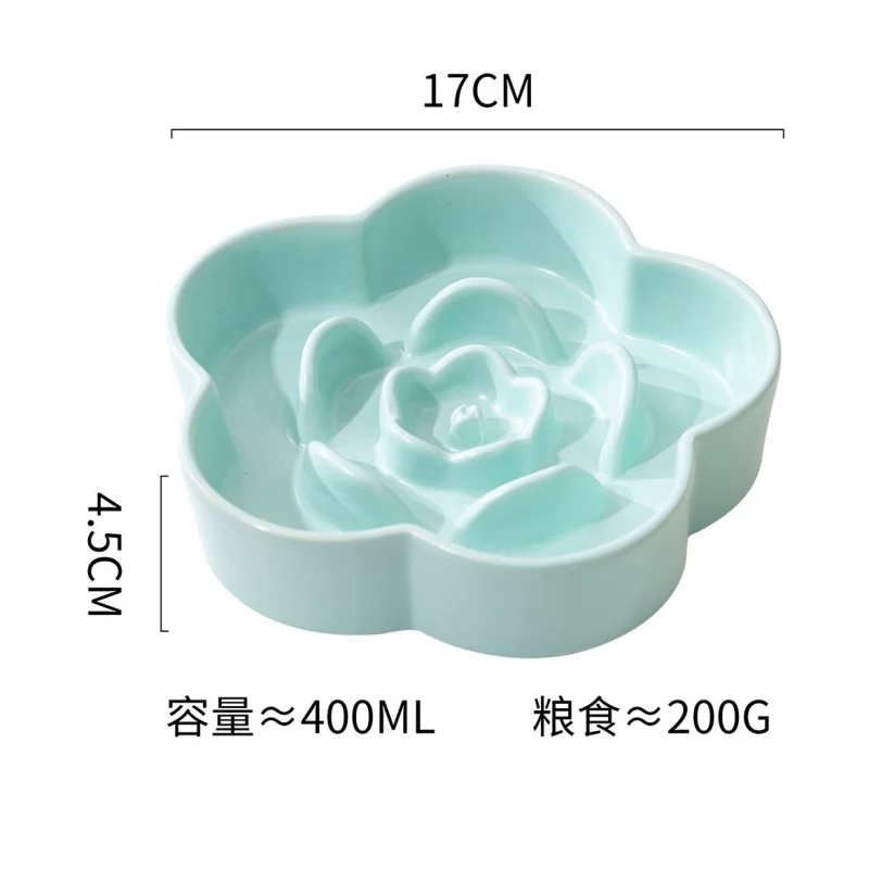Kyjen Kyjen Slow Feeding Bowl Dog Anti-Choke Slow Feeding Bowl Pet Slow-Eating Rice Bowl Small Size Dogs Anti-Tumble Dog Bowl