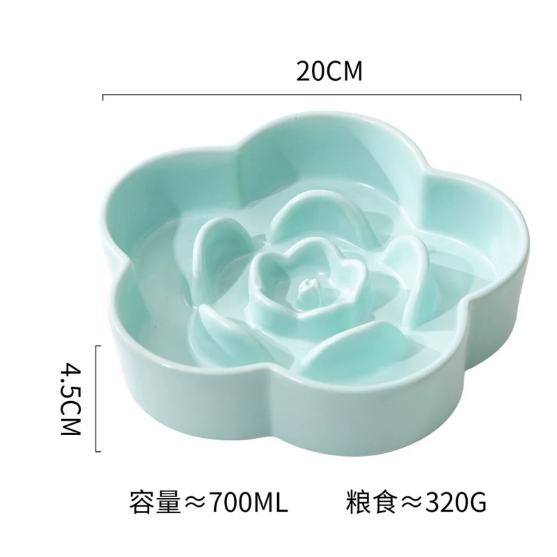 Kyjen Kyjen Slow Feeding Bowl Dog Anti-Choke Slow Feeding Bowl Pet Slow-Eating Rice Bowl Small Size Dogs Anti-Tumble Dog Bowl