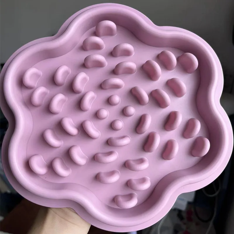 Silicone Pet Licking Pad Cat and Dog Slow Food Non-slip Placemat Pet Bowl CW2219 Huan Le Yang Guang