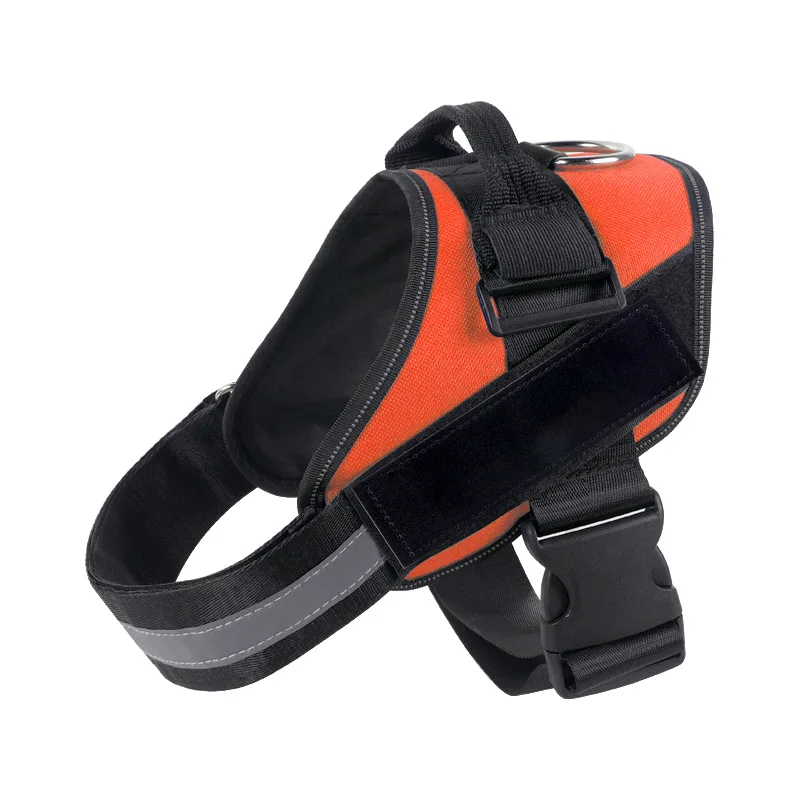 Dog Harness NO PULL Reflective Breathable Adjustable Pet Harness For Dog Vest ID Custom Patch Outdoor Walking Dog Supplies