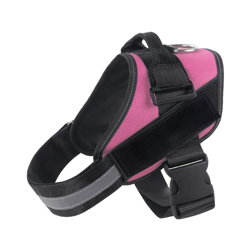 Dog Harness NO PULL Reflective Breathable Adjustable Pet Harness For Dog Vest ID Custom Patch Outdoor Walking Dog Supplies