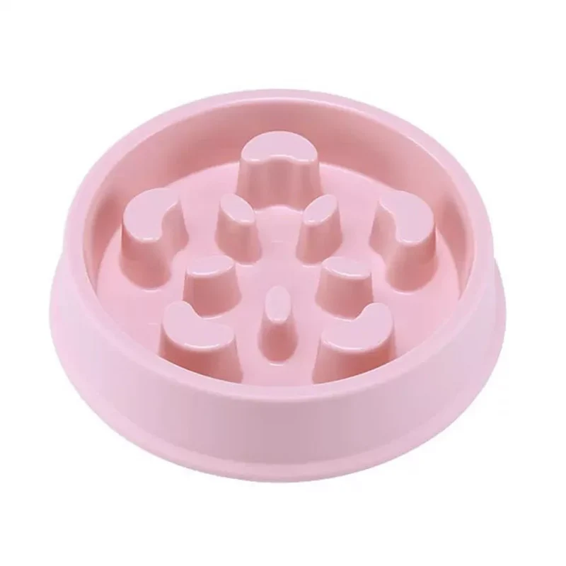 Pet Slow Food Bowl Small Dog Choke-proof Bowl Non-slip Slow Food Feeder Dog Rice Bowl Pet Supplies Available for Cats and Dogs
