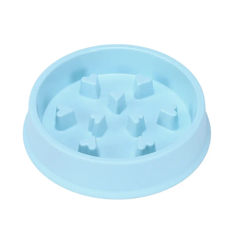 Pet Slow Food Bowl Small Dog Choke-proof Bowl Non-slip Slow Food Feeder Dog Rice Bowl Pet Supplies Available for Cats and Dogs