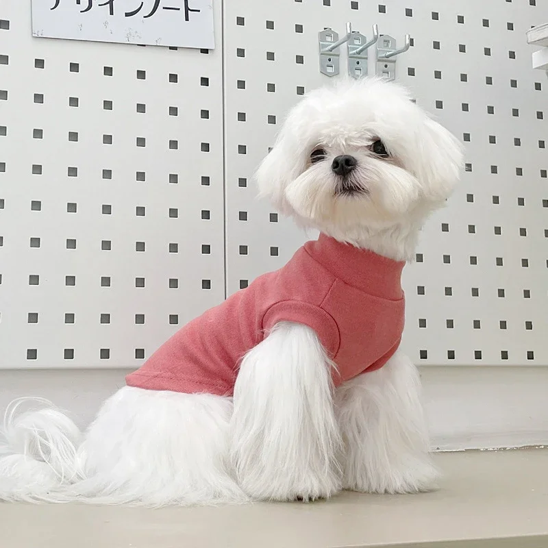 Dog Hoodies Clothes Soft Cotton Pet Clothing Breathable Fit Puppy Cat Pullover Costume Coat Chihuahua Bulldog Shirt Accessories