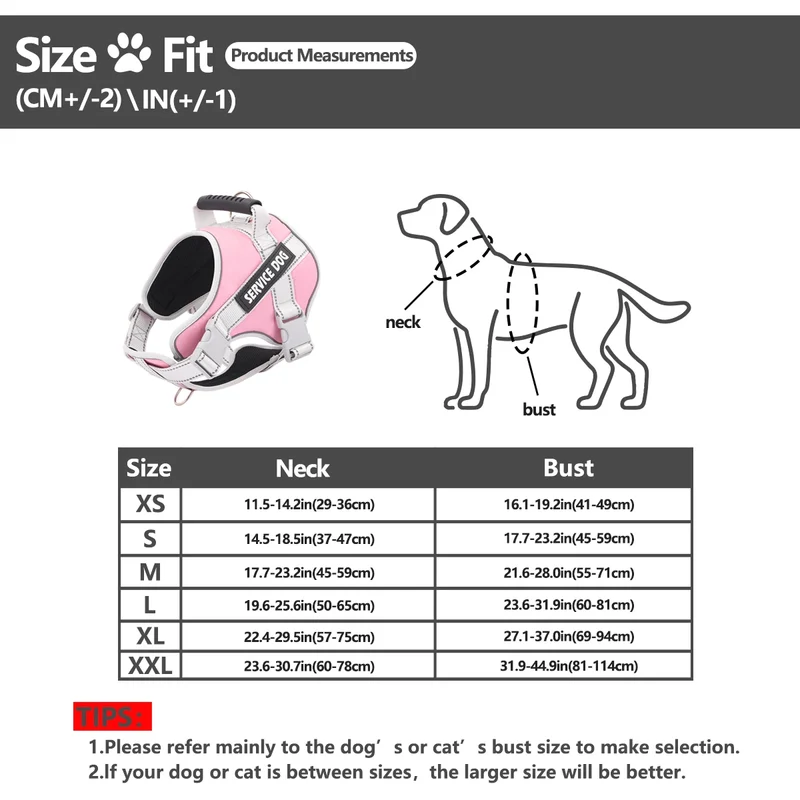 1pc Letter Graphic Reflective Pet Harness, For Dog For Outdoor