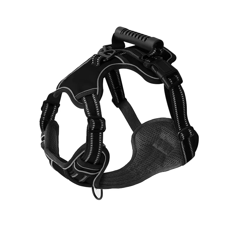 Dog Harness No Pull Breathable Reflective Dog Harness Vest with Handle For Small Large Dogs Outdoor walking Training Supplies