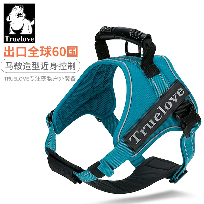 Truelove Pet Supplies Dog Hand Holding Rope Dog Leash Souchong Large Dog Dog Leash Vest Chest Strap
