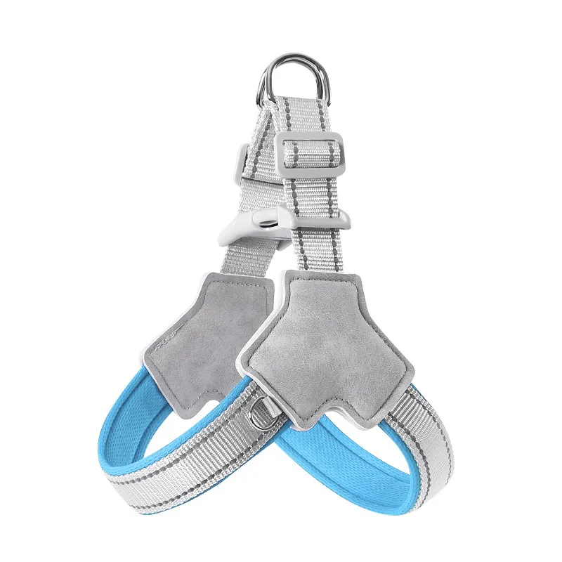 Reflective Pet Dog Harness Saddle Style Breathable Dog Chest Strap for Small Medium Dogs Puppy Harnesses French Bulldog Collar