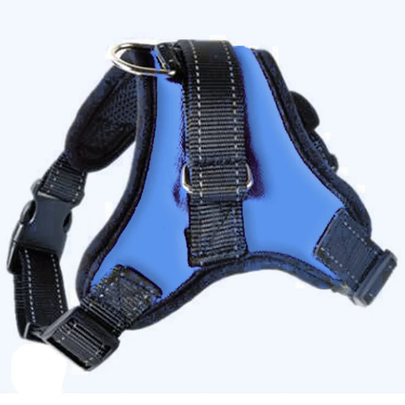 Nylon Heavy Duty Dog Pet Harness Collar Adjustable Padded Extra Large Medium Small Dog Harnesses Vest Husky Big Dogs Products
