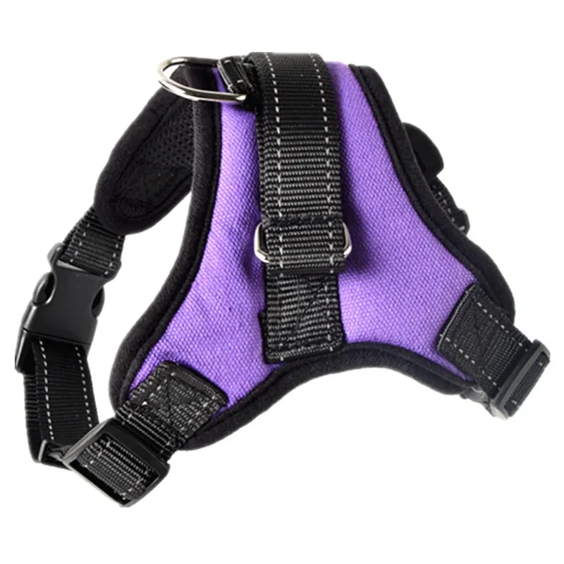 Nylon Heavy Duty Dog Pet Harness Collar Adjustable Padded Extra Large Medium Small Dog Harnesses Vest Husky Big Dogs Products