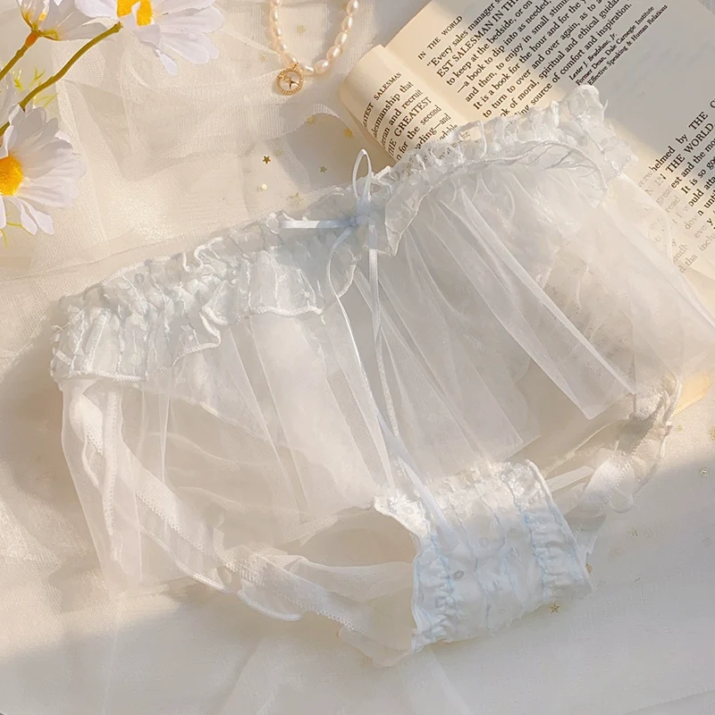 Dandelion Lace-up Romantic Pure Lace Underwear