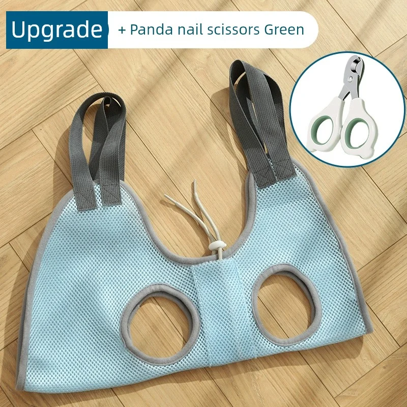 Cat Bath Scissors Fantastic Toe Nail Tool Anti-Scratch Bite Cat Grooming Bag Fixed Cat Bag Binding Hanging Cat Bag Pet Hammock
