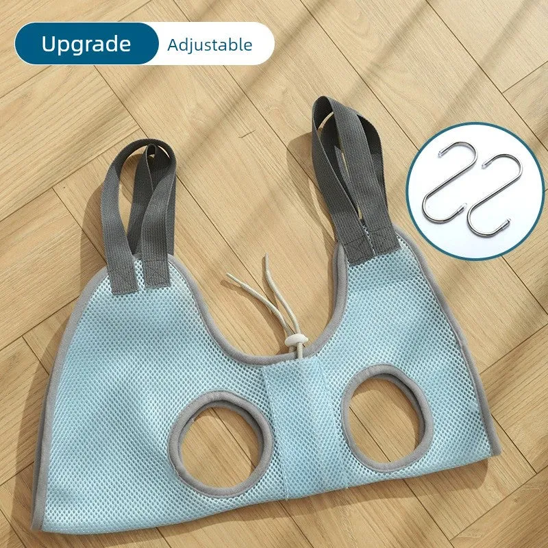 Cat Bath Scissors Fantastic Toe Nail Tool Anti-Scratch Bite Cat Grooming Bag Fixed Cat Bag Binding Hanging Cat Bag Pet Hammock
